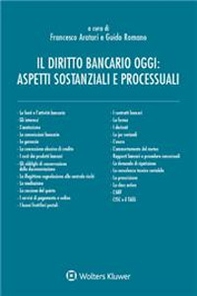 Diritto bancario oggi: aspetti sostanziali e processuali - Librerie.coop