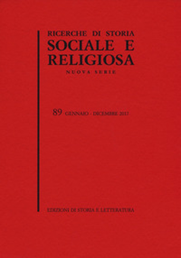 Ricerche di storia sociale e religiosa - Vol. 89 - Librerie.coop Ricerche di storia sociale e religiosa - Vol. 89 - Librerie.coop
