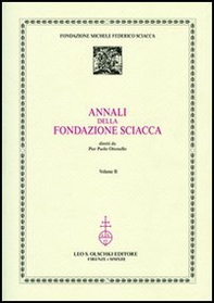 Annali della Fondazione Sciacca - Vol. 2 - Librerie.coop