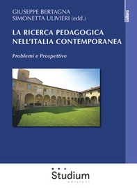 La ricerca pedagogica in Italia contemporanea. Problemi e prospettive - Librerie.coop