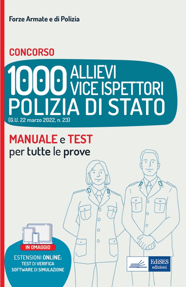 Concorso 1000 Allievi Vice Ispettori nella Polizia di Stato - Manuale e Quesiti per tutte le prove - Librerie.coop Concorso 1000 Allievi Vice Ispettori nella Polizia di Stato - Manuale e Quesiti per tutte le prove - Librerie.coop
