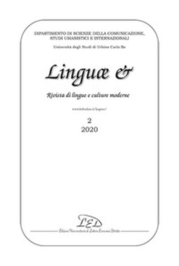 Linguae &. Rivista di lingue e culture moderne - Librerie.coop Linguae &. Rivista di lingue e culture moderne - Librerie.coop