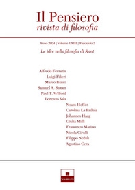 Il pensiero. Rivista di filosofia - Vol. 2 - Librerie.coop Il pensiero. Rivista di filosofia - Vol. 2 - Librerie.coop