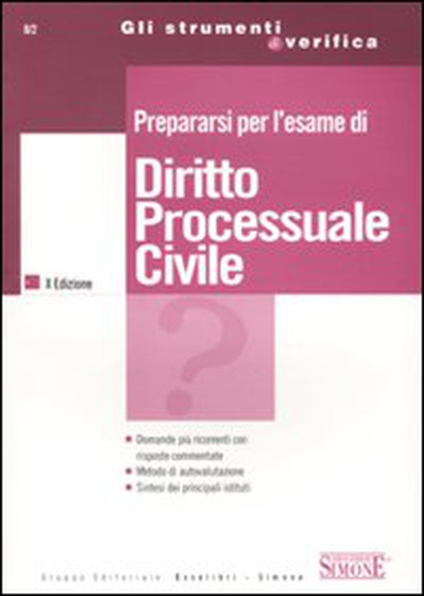 Prepararsi per l'esame di diritto processuale civile - Librerie.coop Prepararsi per l'esame di diritto processuale civile - Librerie.coop