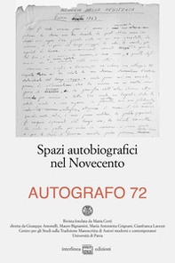 Autografo - Vol. 72 - Librerie.coop Autografo - Vol. 72 - Librerie.coop