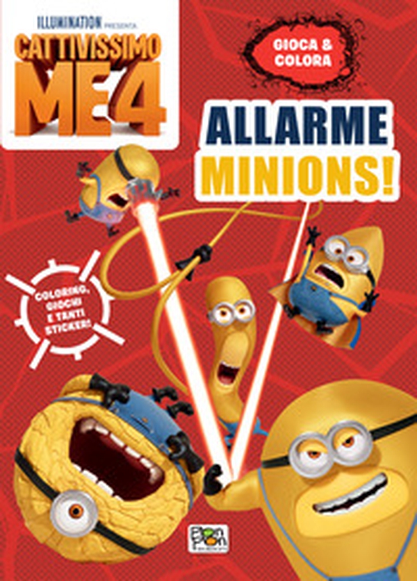 Allarme Minions! Cattivissimo me 4. Gioca & colora - Librerie.coop Allarme Minions! Cattivissimo me 4. Gioca & colora - Librerie.coop