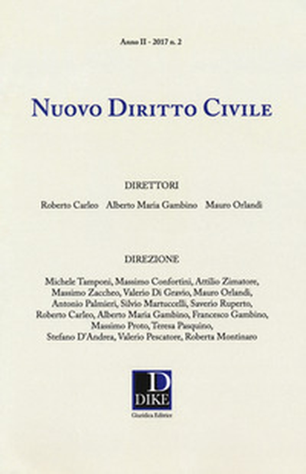 Nuovo diritto civile - Vol. 2 - Librerie.coop Nuovo diritto civile - Vol. 2 - Librerie.coop