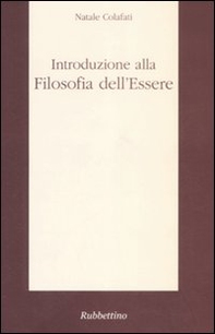 Introduzione alla filosofia dell'essere - Librerie.coop Introduzione alla filosofia dell'essere - Librerie.coop