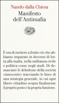 Manifesto dell'antimafia - Librerie.coop Manifesto dell'antimafia - Librerie.coop