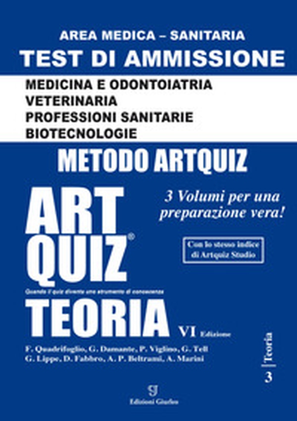 Artquiz Teoria. Test di ammissione per Medicina, Odontoiatria, Veterinaria, Professioni Sanitarie e Biotecnologie. Area medica-sanitaria - Librerie.coop Artquiz Teoria. Test di ammissione per Medicina, Odontoiatria, Veterinaria, Professioni Sanitarie e Biotecnologie. Area medica-sanitaria - Librerie.coop