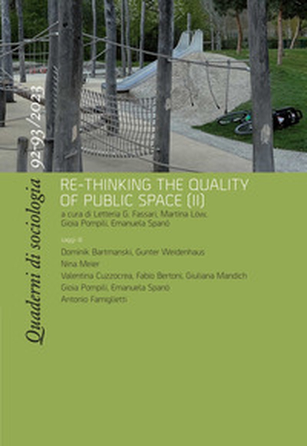 Quaderni di sociologia - Vol. 92-93 - Librerie.coop Quaderni di sociologia - Vol. 92-93 - Librerie.coop