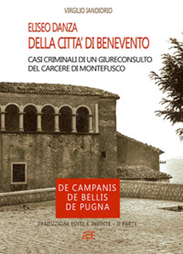 Eliseo Danza. Della città di Benevento. Casi criminali di un giureconsulto del carcere di Montefusco (De Campanis, De Bellis, De Pugna). Traduzioni edite e inedite - Vol. 2 - Librerie.coop