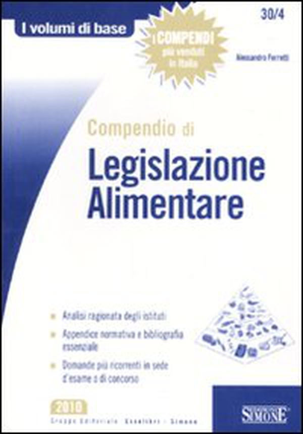 Compendio di legislazione alimentare - Librerie.coop Compendio di legislazione alimentare - Librerie.coop
