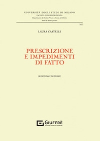 Prescrizione e impedimenti di fatto - Librerie.coop