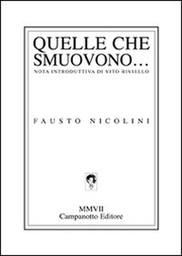 Quelle che smuovono... - Librerie.coop Quelle che smuovono... - Librerie.coop