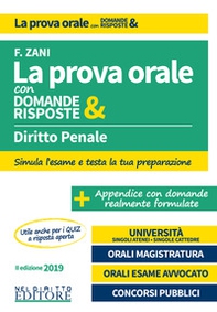 Diritto penale. La prova orale con domande & risposte - Librerie.coop Diritto penale. La prova orale con domande & risposte - Librerie.coop