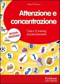 Attenzione e concentrazione. 7 test e 12 training di potenziamento. CD-ROM - Librerie.coop