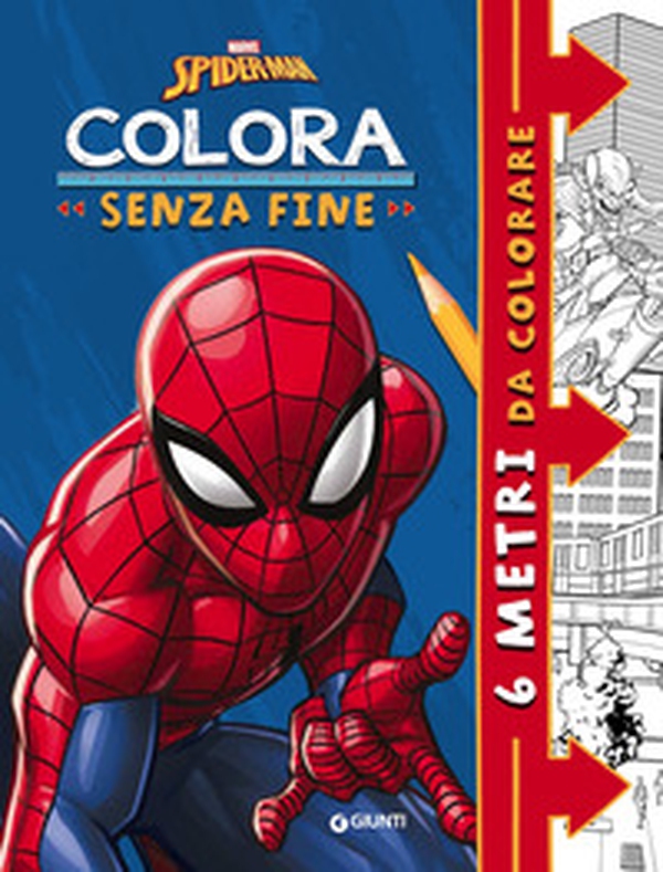 Spider-Man. Colora senza fine. 6 metri da colorare - Librerie.coop