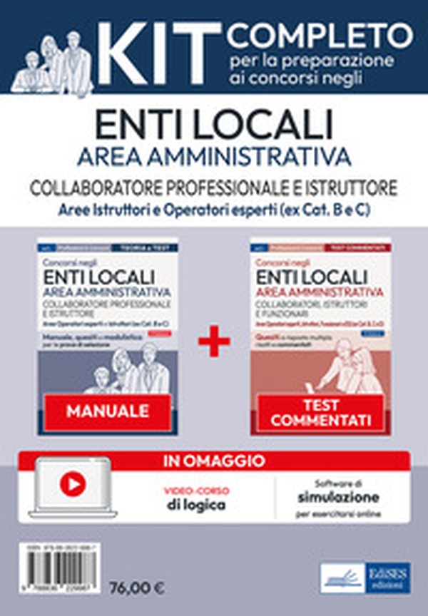 Kit concorsi per collaboratore professionale e istruttore negli enti locali - Librerie.coop Kit concorsi per collaboratore professionale e istruttore negli enti locali - Librerie.coop