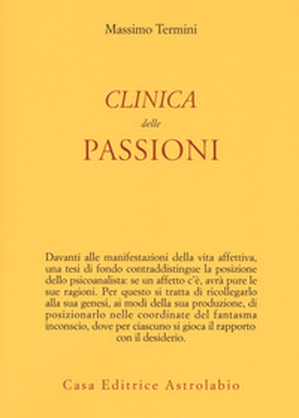 Clinica delle passioni - Librerie.coop Clinica delle passioni - Librerie.coop