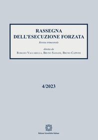 Rassegna dell'esecuzione forzata - Vol. 4 - Librerie.coop