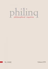 Philinq. Philosophical inquiries - Vol. 2 - Librerie.coop