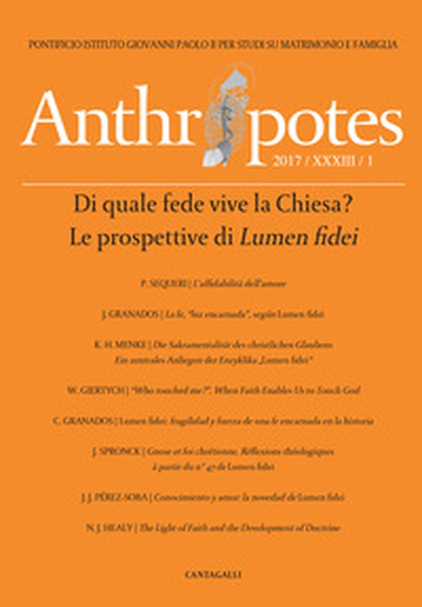 Anthropotes. Rivista di studi sulla persona e la famiglia - Librerie.coop Anthropotes. Rivista di studi sulla persona e la famiglia - Librerie.coop
