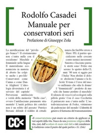 Manuale per conservatori seri - Librerie.coop