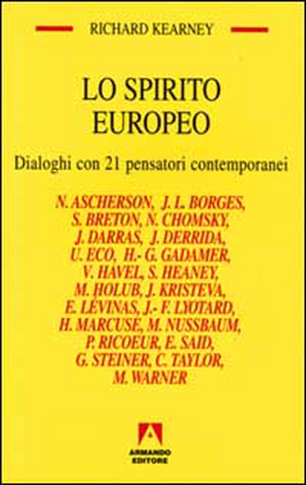 Lo spirito europeo. Dialoghi con 21 pensatori contemporanei - Librerie.coop Lo spirito europeo. Dialoghi con 21 pensatori contemporanei - Librerie.coop