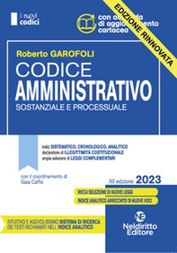 Codice amministrativo sostanziale e processuale. Concorso magistratura - Librerie.coop