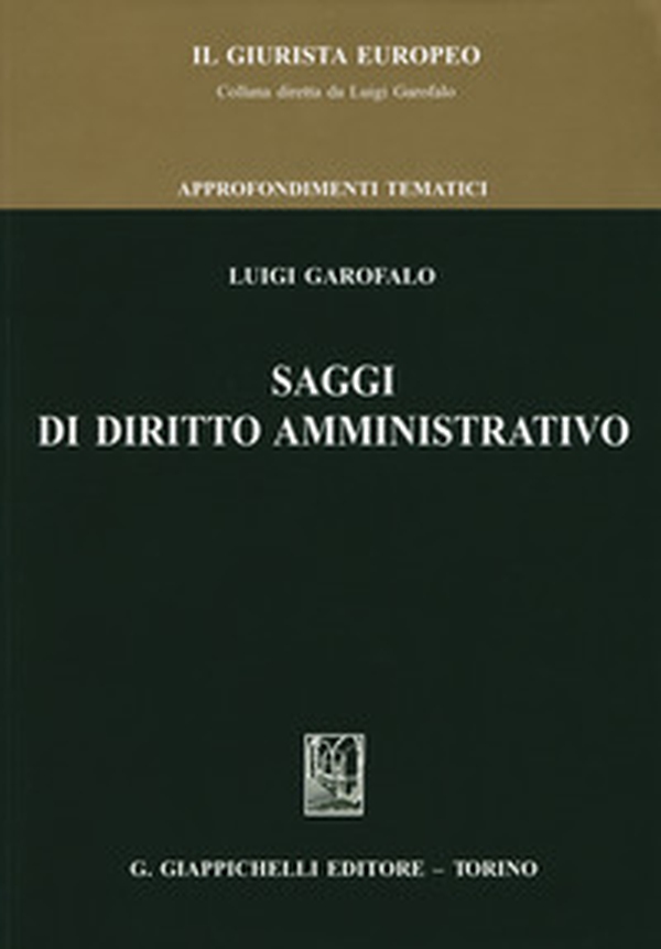 Saggi di diritto amministrativo - Librerie.coop Saggi di diritto amministrativo - Librerie.coop