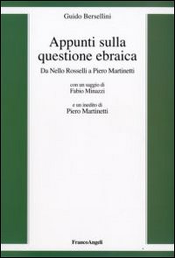 Appunti sulla questione ebraica. Da Nello Rosselli a Piero Martinetti - Librerie.coop Appunti sulla questione ebraica. Da Nello Rosselli a Piero Martinetti - Librerie.coop