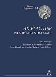 Ad placitum. Pour Irène Rosier-Catach - Librerie.coop
