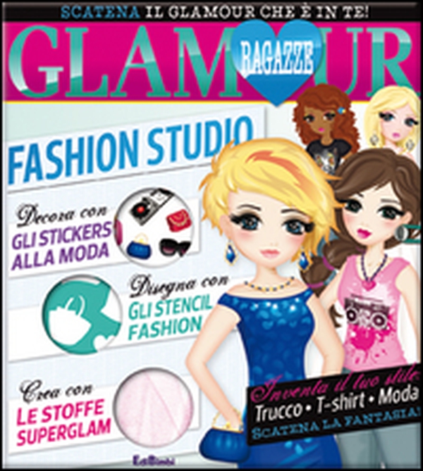 Fashion Studio. Ragazze glamour. Con adesivi - Librerie.coop Fashion Studio. Ragazze glamour. Con adesivi - Librerie.coop