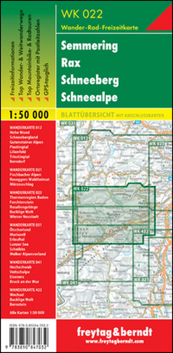 Semmering, Rax, Schneeberg, Schneealpe 1:50.000 - Librerie.coop Semmering, Rax, Schneeberg, Schneealpe 1:50.000 - Librerie.coop