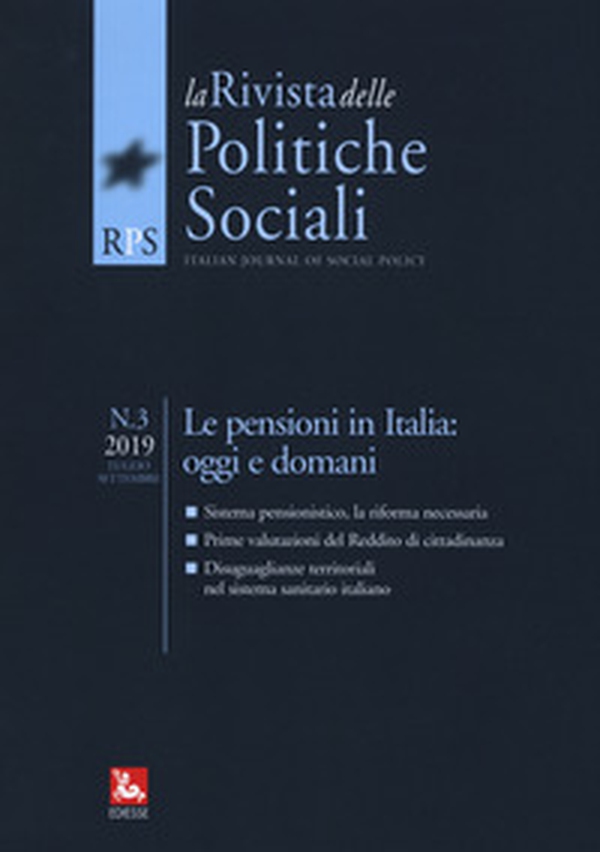 La rivista delle politiche sociali - Vol. 3 - Librerie.coop La rivista delle politiche sociali - Vol. 3 - Librerie.coop
