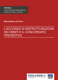 Accordo ristrutturazione debiti e concordato preventivo - Librerie.coop
