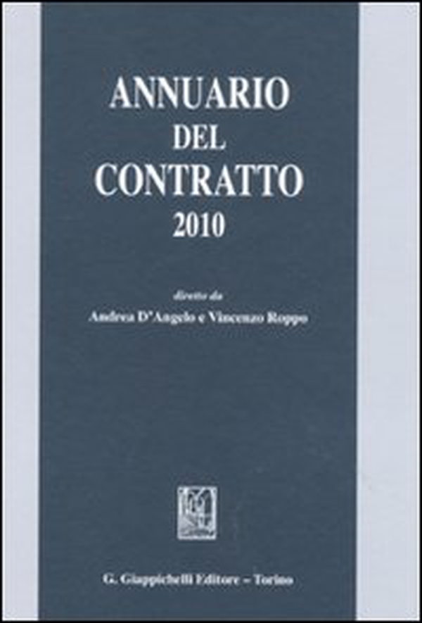 Annuario del contratto 2010 - Librerie.coop Annuario del contratto 2010 - Librerie.coop