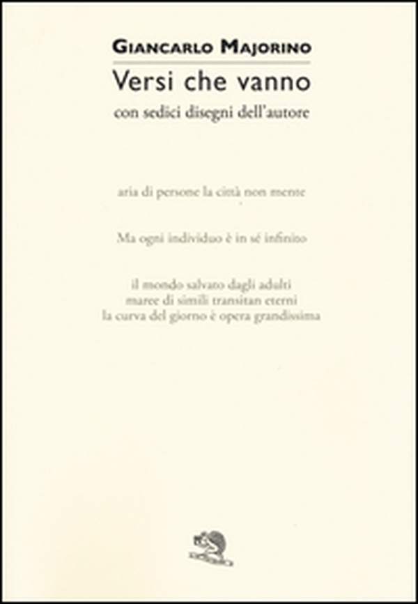 Versi che vanno - Librerie.coop Versi che vanno - Librerie.coop
