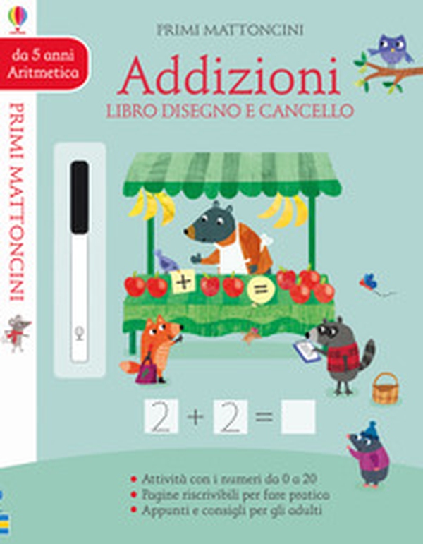 Addizioni. Libro disegno e cancello. Primi mattoncini - Librerie.coop Addizioni. Libro disegno e cancello. Primi mattoncini - Librerie.coop