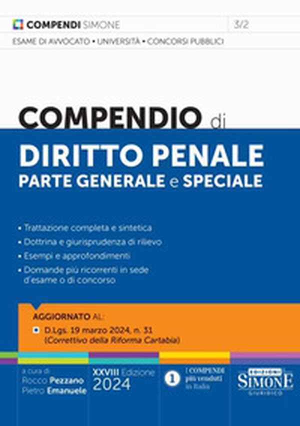 Compendio di diritto penale. Parte generale e speciale - Librerie.coop Compendio di diritto penale. Parte generale e speciale - Librerie.coop
