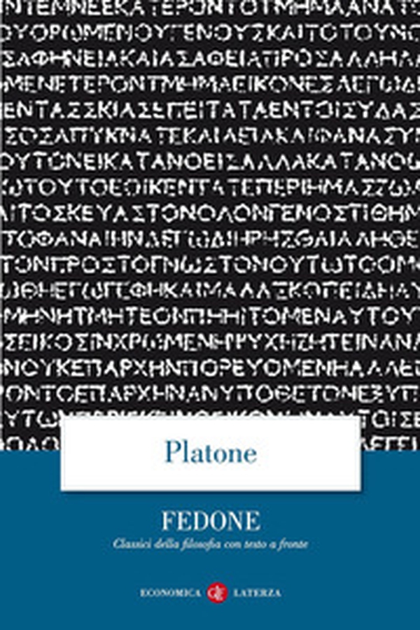 Fedone. Testo greco a fronte - Librerie.coop Fedone. Testo greco a fronte - Librerie.coop