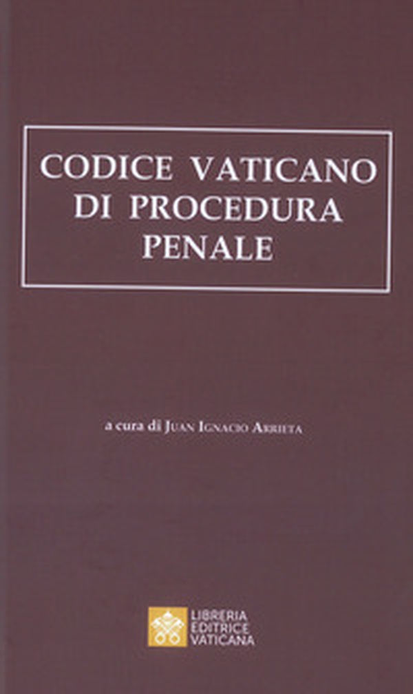 Codice vaticano di procedura penale - Librerie.coop Codice vaticano di procedura penale - Librerie.coop