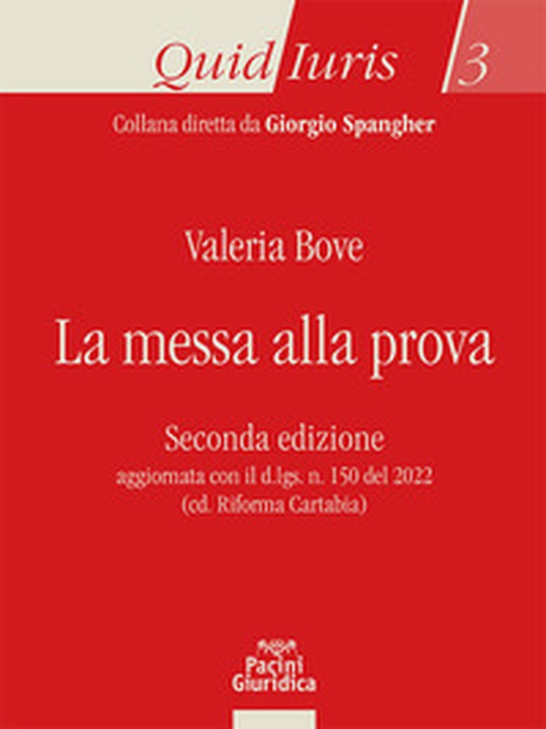 La messa alla prova - Librerie.coop La messa alla prova - Librerie.coop
