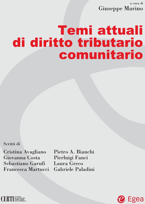 Temi attuali di diritto tributario comunitario - Librerie.coop Temi attuali di diritto tributario comunitario - Librerie.coop