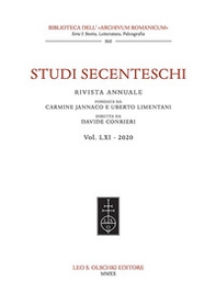 Studi secenteschi - Vol. 61 - Librerie.coop
