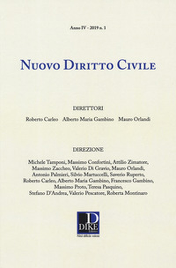 Nuovo diritto civile - Vol. 1 - Librerie.coop Nuovo diritto civile - Vol. 1 - Librerie.coop