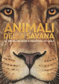 Animali della savana. Gli animali selvaggi a grandezza naturale - Librerie.coop