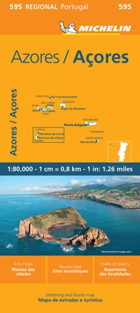 Azores-Açores 1:80.000 - Librerie.coop