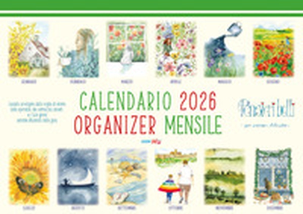 Calendario 2026. Organizer mensile. Pensieri belli - Librerie.coop Calendario 2026. Organizer mensile. Pensieri belli - Librerie.coop